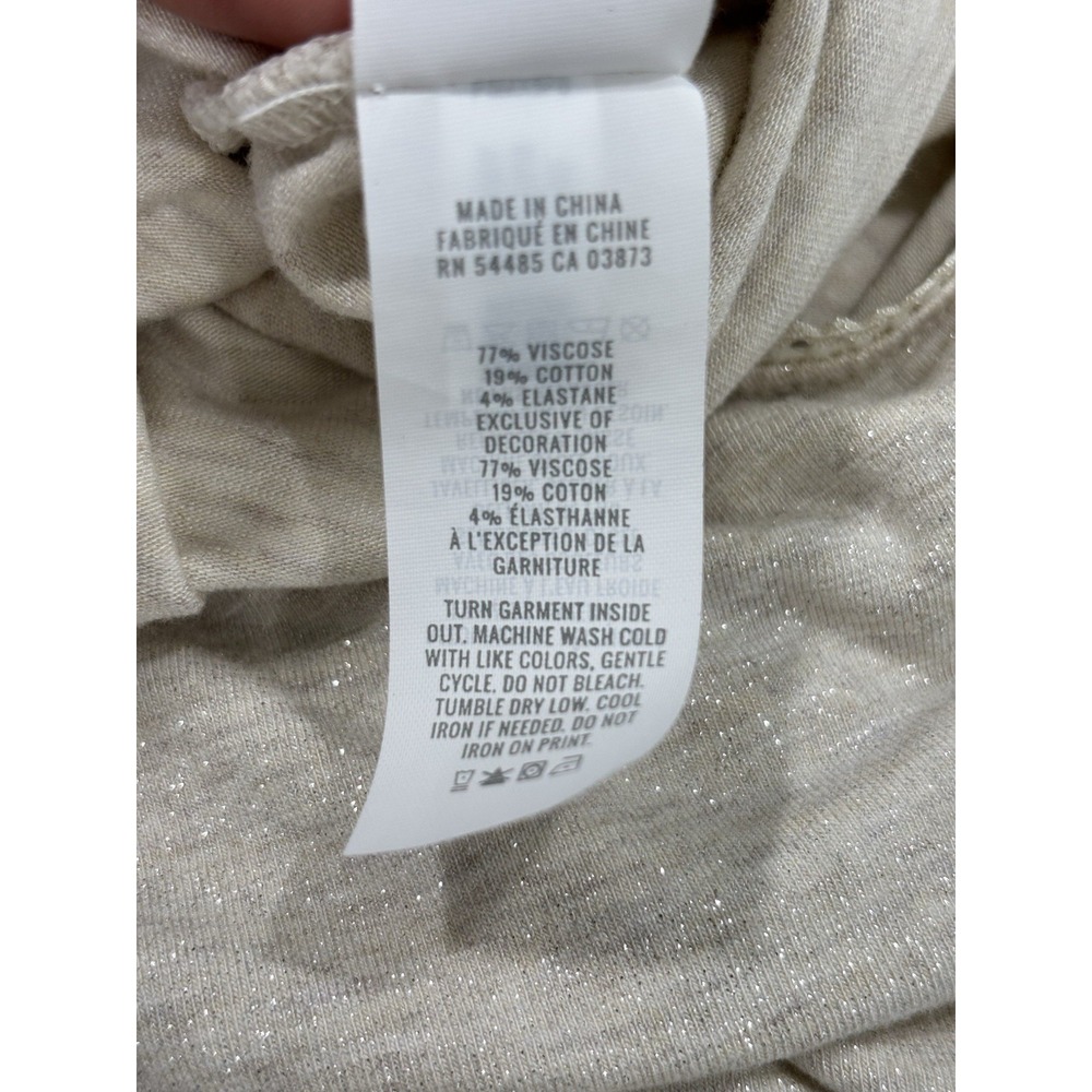 Aerie Y2K Beige Maxi Skirt XL Soft Stretch Sleep Casual Long Skirt Romantic - Picture 5 of 9